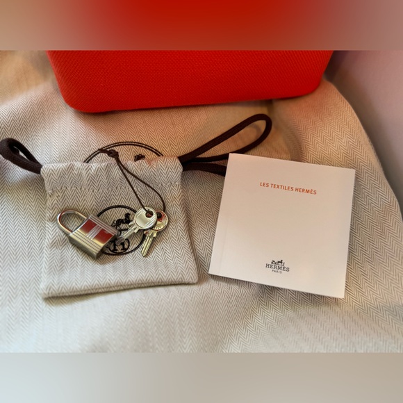 NEW Hermes Toile Goeland Swift Cargo Picotin Lock 18 Orange Field - Picture 11 of 11